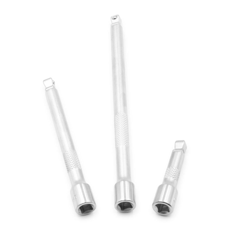 Genius Tools 3 Piece 1/4" Dr. Wobble Extension Bar Set BE-22406 - Image 2